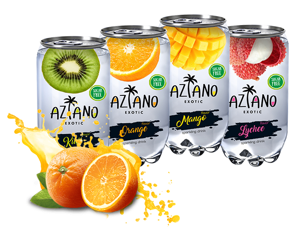 EXOTIC Sparkling drinks - газированные напитки со вкусом фруктов