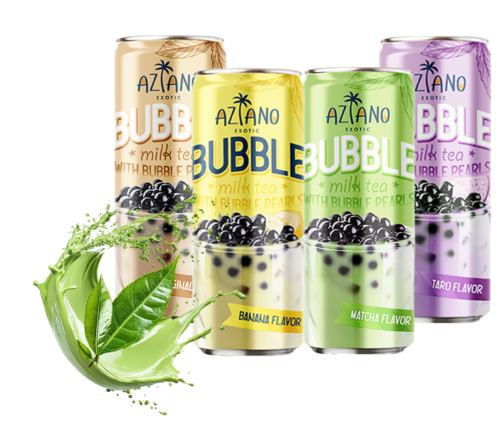 BUBBLE MILK TEA - молочный чай с жевательными шариками тапиоки